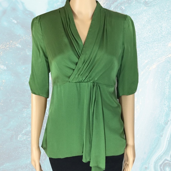 Classiques Entier Elbow Sleeve Silk Blouse - Picture 1 of 7